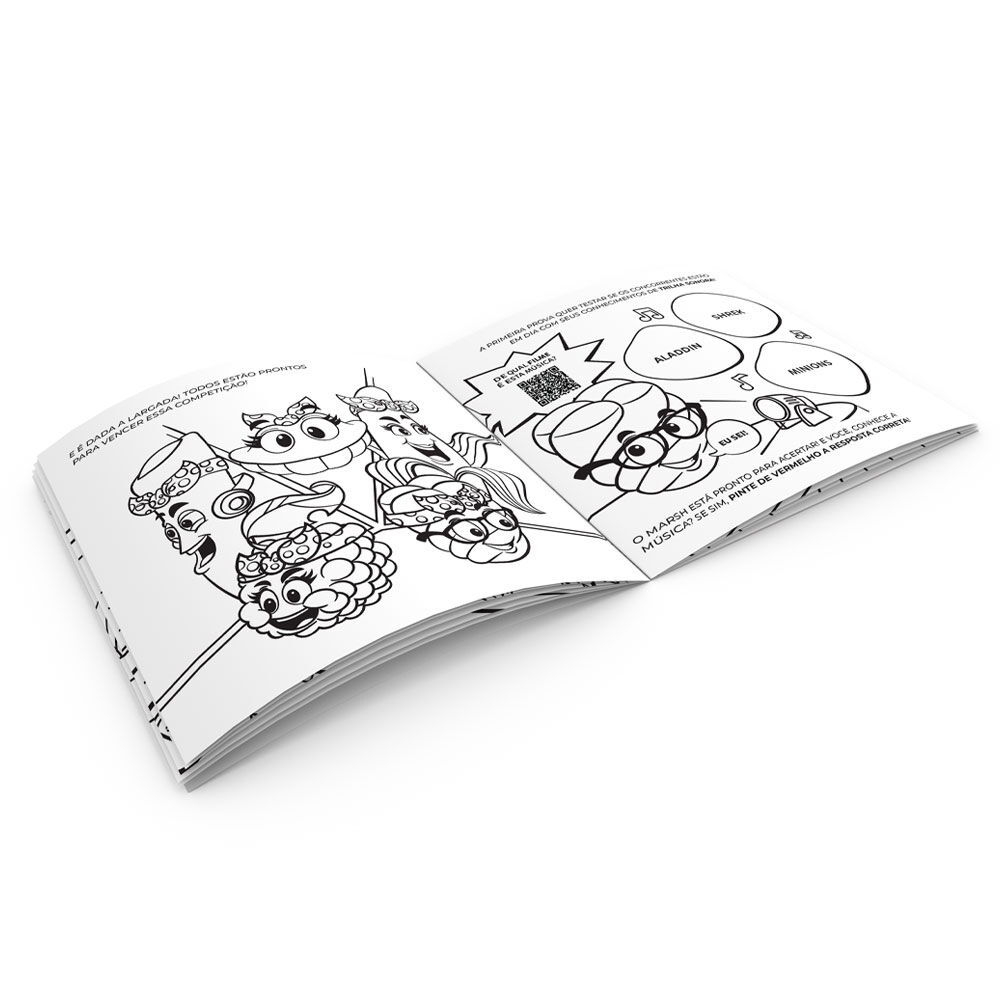 Kit Livro Fini + Giz de Cera